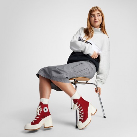 Chuck 70 De Luxe Heel-Varsity Red